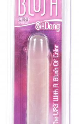 Doc Johnson 8” Blush UR3 Dong with Berry Head