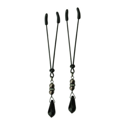 Spartacus Lavish Black Pearl Tweezer Clamps SPF-116