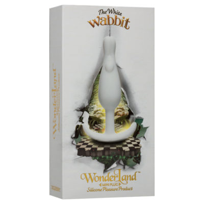 Doc Johnson Wonderland Mini Plug The White Rabbit