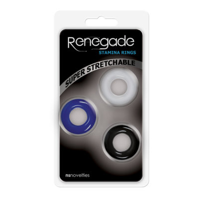 NS Novelties Renegade Stamina Rings 3 Pack