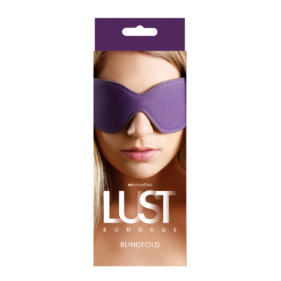 NS Novelties Lust Bondage Blindfold Purple