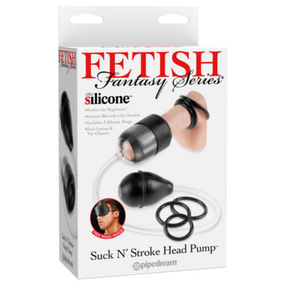 Pipedream Products Fetish Fantasy Suck N’ Stroke Head Pump