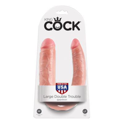 King Cock U-Shaped Large Double Trouble