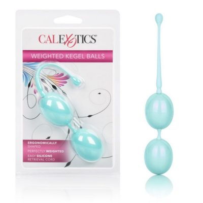 California Exotics Weighted Kegel Balls Teal