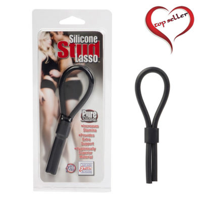 California Exotics Silicone Stud Lasso Black