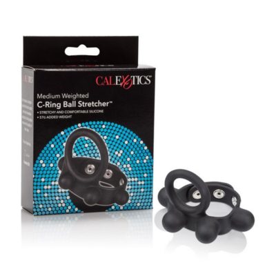 California Exotics Weighted C-Ring Ball Stretcher Medium