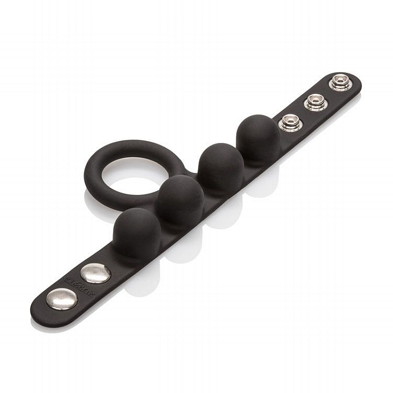 California Exotics Weighted C-Ring Ball Stretcher Medium - Image 4