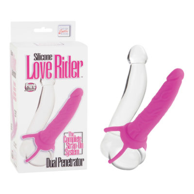 California Exotics Silicone Love Rider™ Dual Penetrators Pink