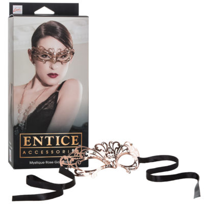 California Exotics Entice™ Mystique Mask Rose Gold