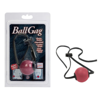 California Exotics Ball Gag Red