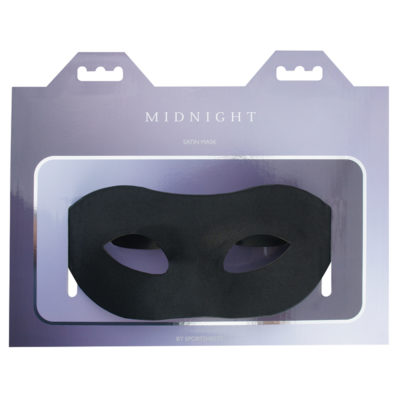 SportSheets Midnight Satin Mask