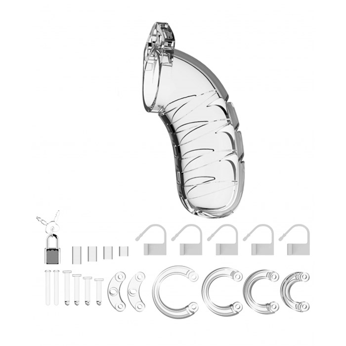 Model 04 - 4.5 inch Chastity Cock Cage - Image 2