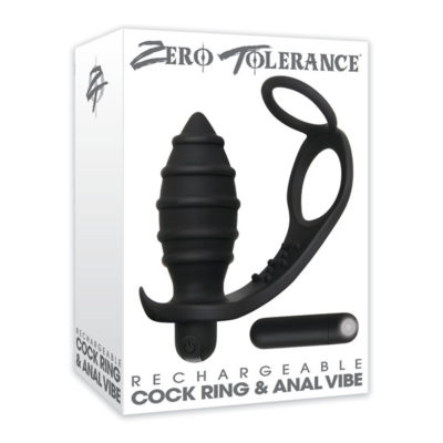 Rechargeable Cock Ring and Anal Vibe