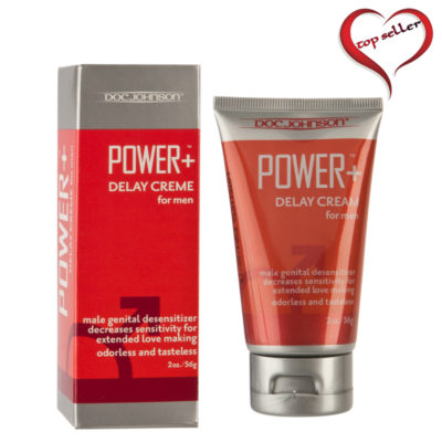 Doc Johnson Power + Delay Cream For Men