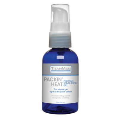 Doc Johnson 2 oz TitanMen Packin’ Heat Prostate Stimulation Gel