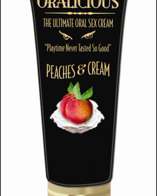 Hott Products 2 oz. Oralicious Sex Cream Peaches n Cream