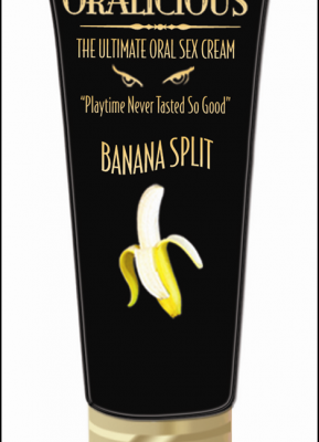 Hott Products 2 oz. Oralicious Sex Cream Banana Split