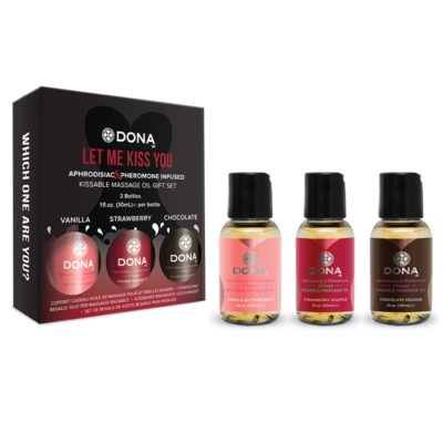 System JO Dona Let Me Kiss You Massage Set Kissable