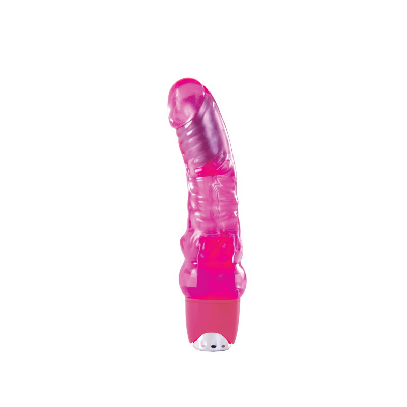 NS Novelties Jelly Rancher Vibrating Massagers 6 inch Pink - Image 2
