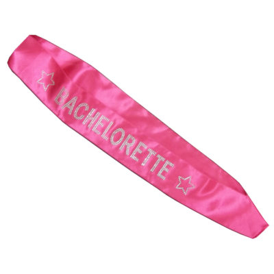 Bachelorette Sash Hot Pink