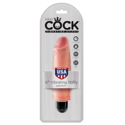 Pipedream Products King Cock 6" Vibrating Stiffy