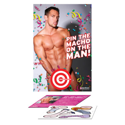 Pipedream Products Pin the Macho on the Man Game