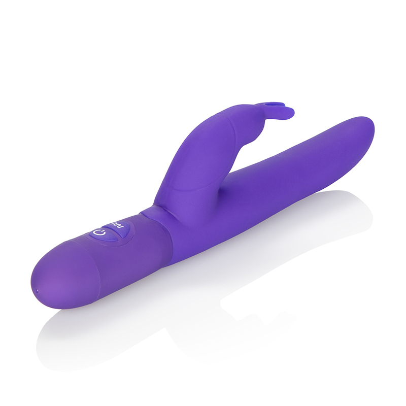 California Exotics Posh® 10-Function Silicone Bounding Bunny - Purple - Image 3