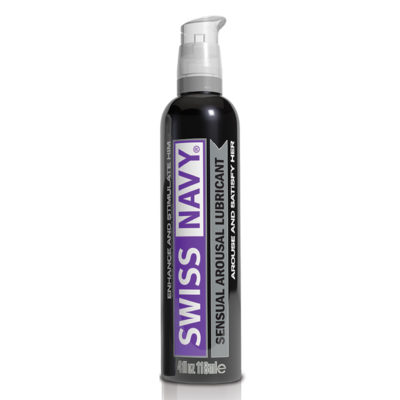 Swiss Navy 4 oz Sensual Arousal Lubricant