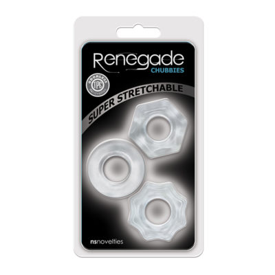 NS Novelties Renegade Chubbies Clear