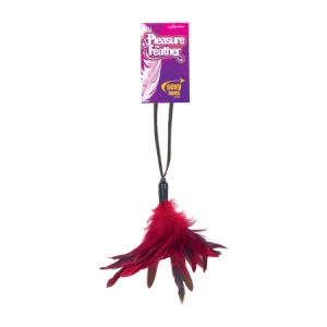 Sportsheets Pleasure Feathers Red