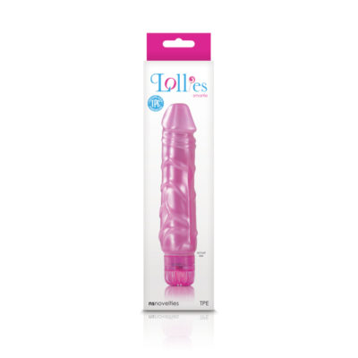 NS Novelties Lollies Smartie Pink