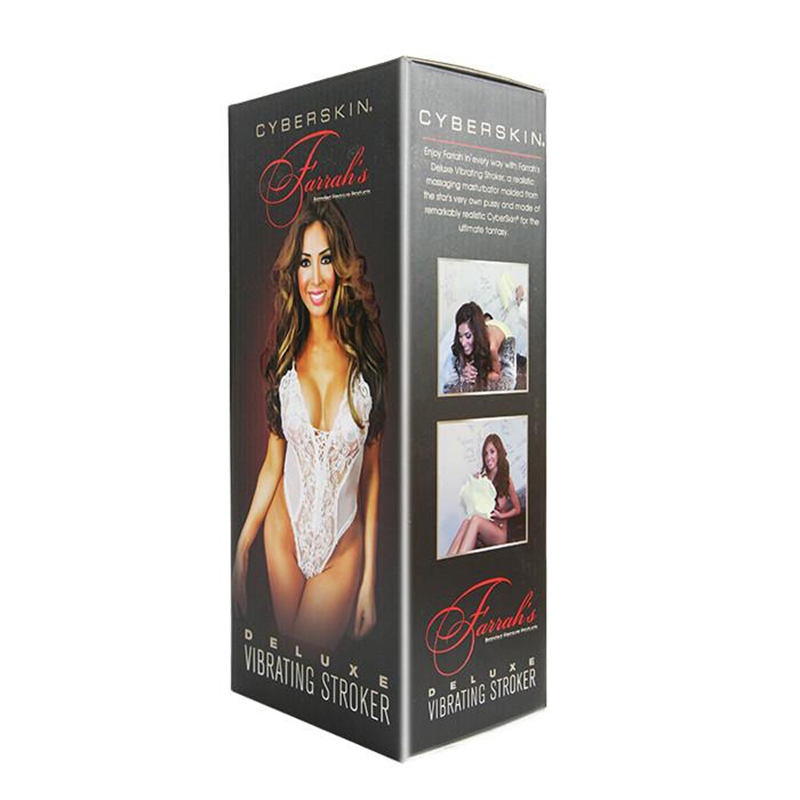 Topco Sales Farraha’s Deluxe Vibrating Cyberskin Stroker