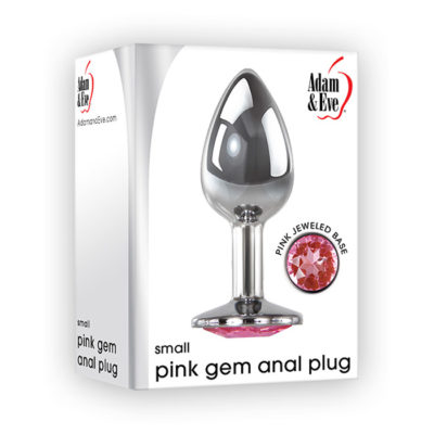 Small Pink Gem Anal Plug - Adam & Eve