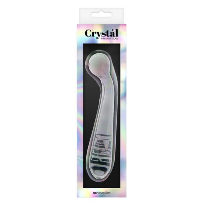 NS Novelties Crystal Pleasure G-Spot Wand Clear