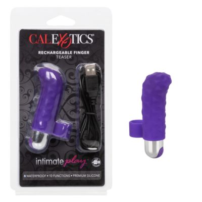 California Exotics Intimate Play Rechareable Finger Teaser  - Purple