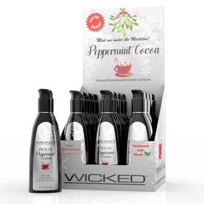 Wicked Sensual Care 2 oz Flavored Lube Peppermint Cocoa