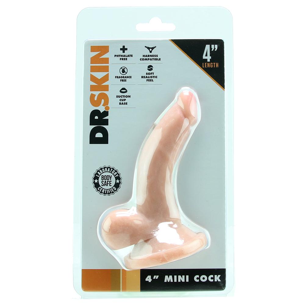 Dr. Skin - 4 Inch Mini Cock - Beige