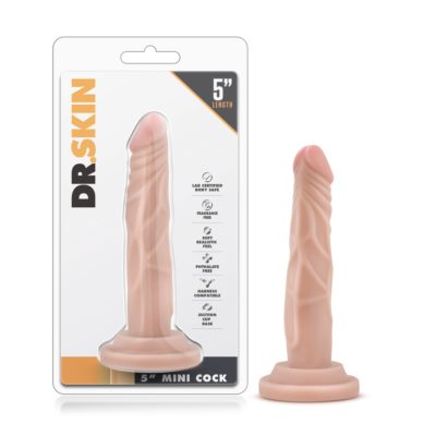 Dr. Skin - 5 Inch Mini Cock - Beige