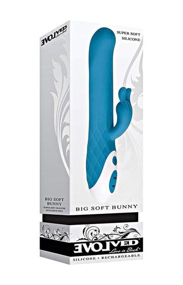 EVOLVED NOVELTIES BIG SOFT BUNNY RABBIT VIBRATOR