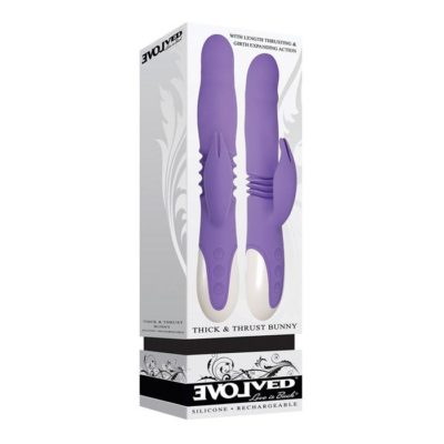 EVOLVED NOVELTIES THICK & THRUST BUNNY RABBIT VIBRATOR