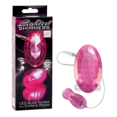 California Exotics Lighted Shimmers LED Bliss Teaser Pink