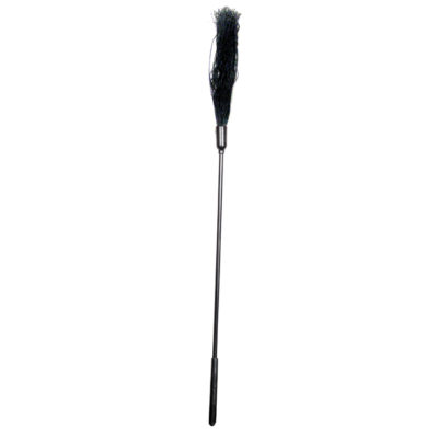 Sex and Mischief Rubber Tickler -  Black